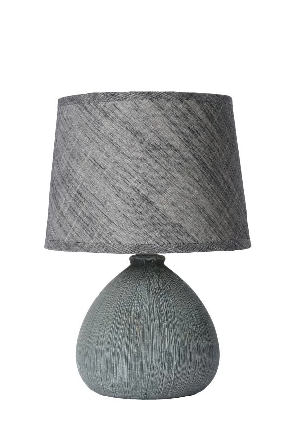 Lucide RAMZI - Table lamp - Ø 18 cm - 1xE14 - Grey - off